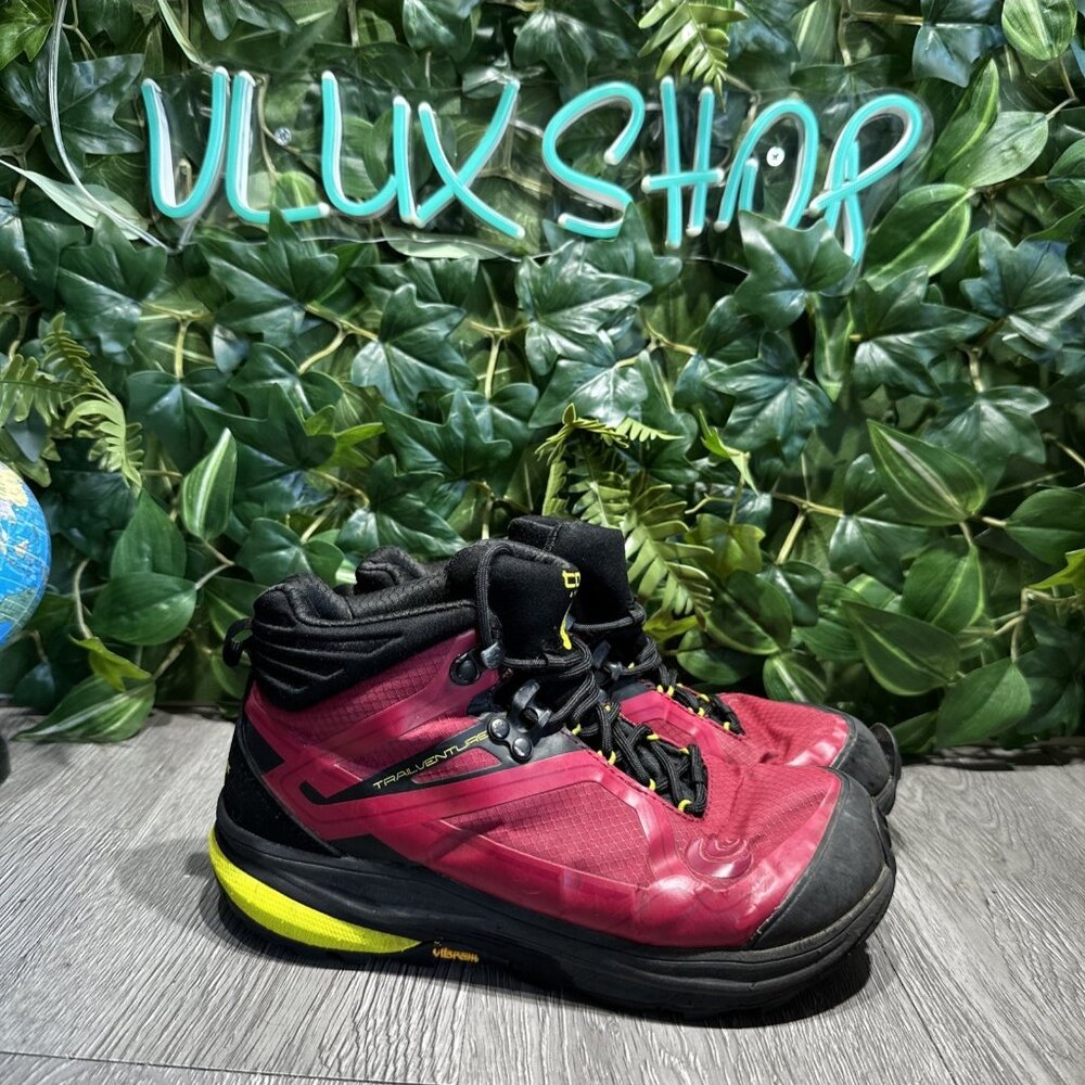 Topo Trailventure 2 WP Women's 6.5 Raspberry Hiking Boots Waterproof Vibram